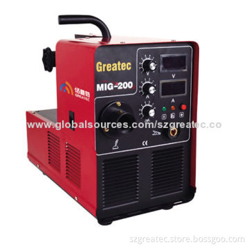 Portable MIG/MMA Welding Machine, IGBT Technology, High-efficiency